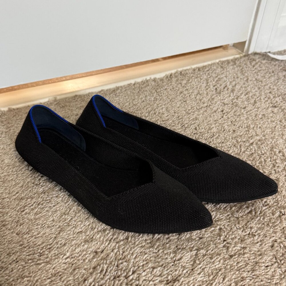 Rothy's The Point - Black - Size 9